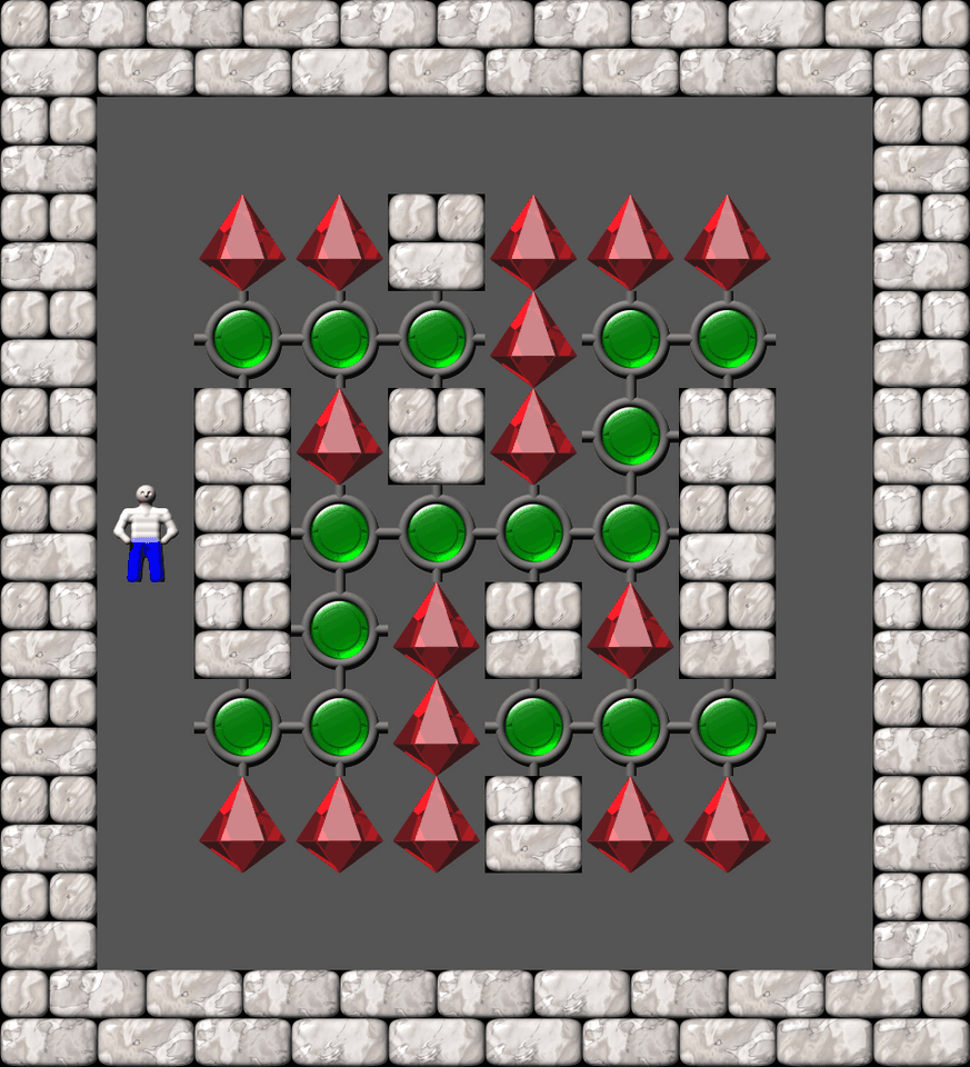 Sokoban Compact Catalysts level 53